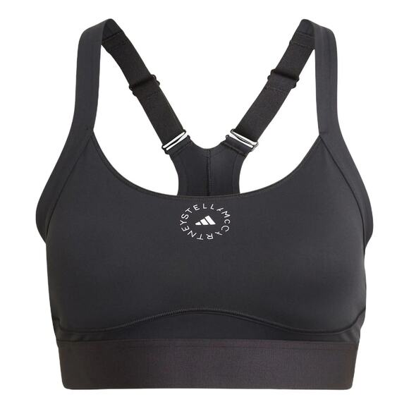 adidas by Stella McCartney Truepurpose AEROREADY Sports Bra HD9097 M Black NWT - Picture 1 of 8
